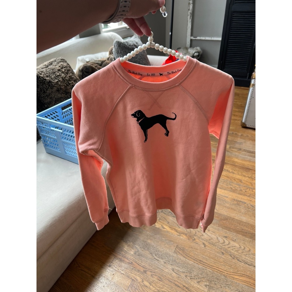 The Black‎ Dog Rouge Pink Soft Crew Sweatshirt Women's XXS